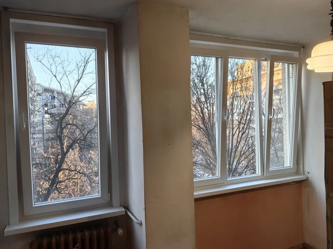 Смяна на дограма, Обръщане с первази