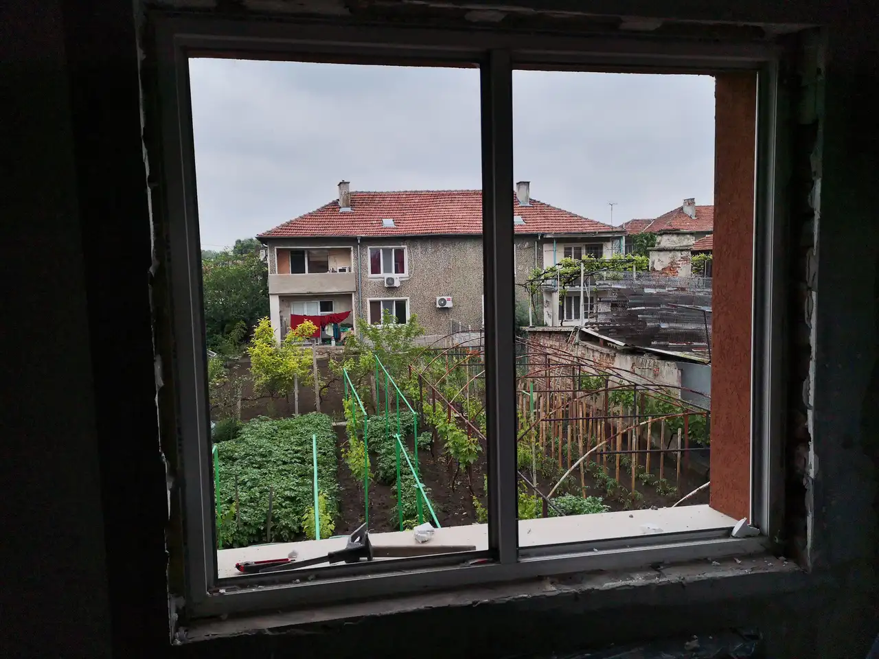 Смяна на дограма, Входна врата от Термоалуминий, Обръщане с первази, Троен ст-ет, ПВЦ Дистанционери - снимка 8