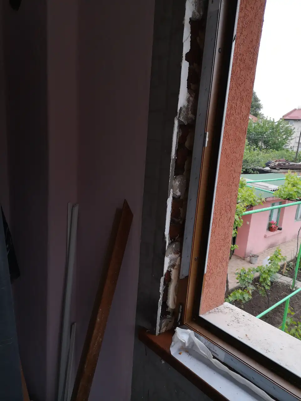 Смяна на дограма, Входна врата от Термоалуминий, Обръщане с первази, Троен ст-ет, ПВЦ Дистанционери - снимка 13