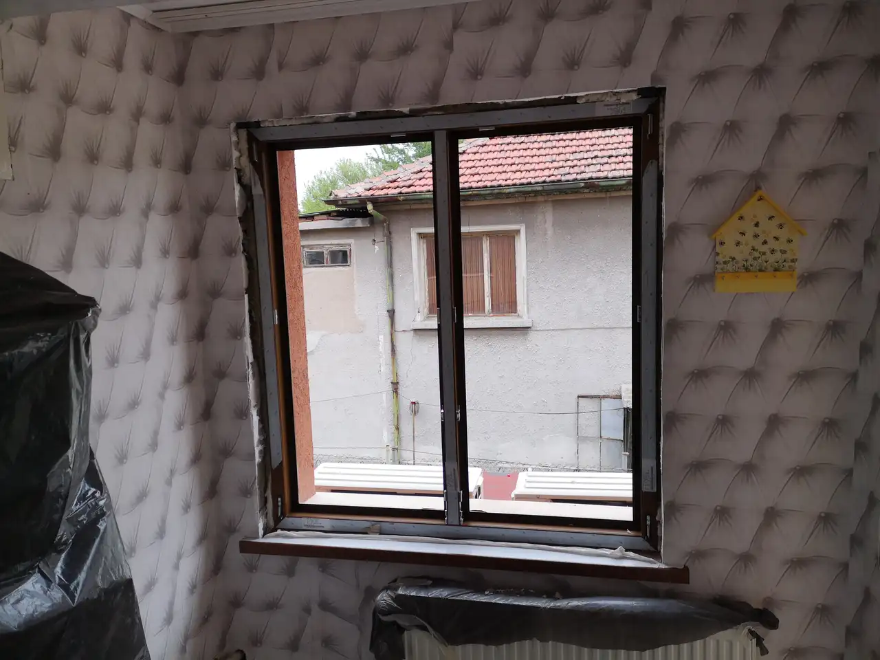 Смяна на дограма, Входна врата от Термоалуминий, Обръщане с первази, Троен ст-ет, ПВЦ Дистанционери - снимка 31