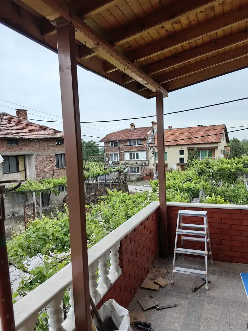 Усвояване на тераса, Оформяне с первази, Термоалуминий, Троен ст-ет, ПВЦ Дистанционери - снимка 5