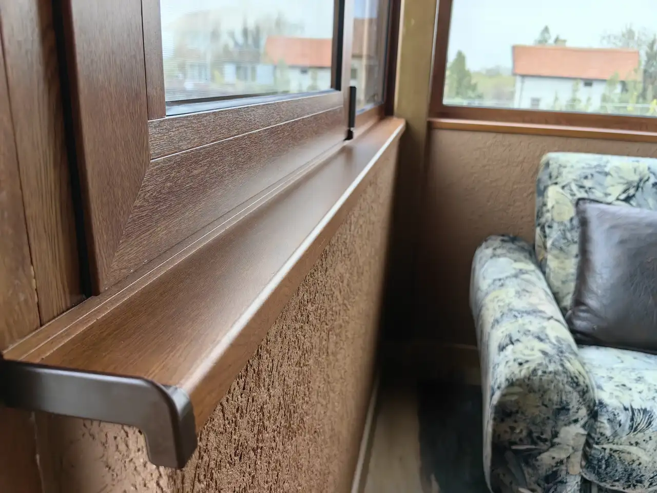 Усвояване на тераса, Оформяне с первази, Термоалуминий, Троен ст-ет, ПВЦ Дистанционери - снимка 25