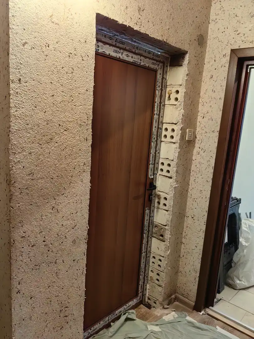 Подмяна вътрешни врати, Обръщане с первази - снимка 17