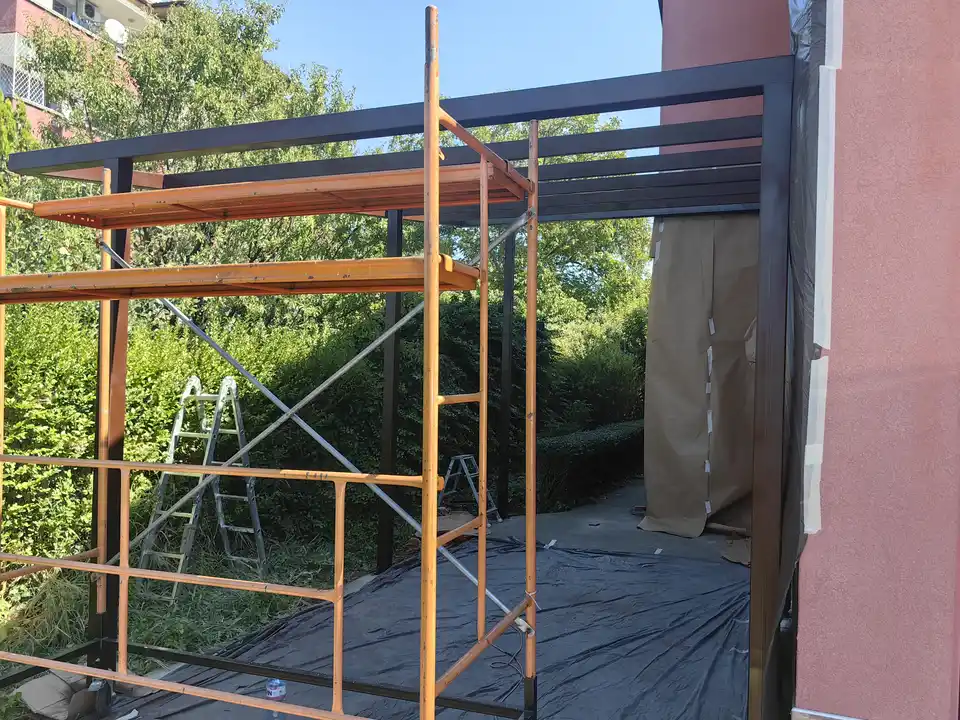 Стоманени навеси, Гаражи, Магазини